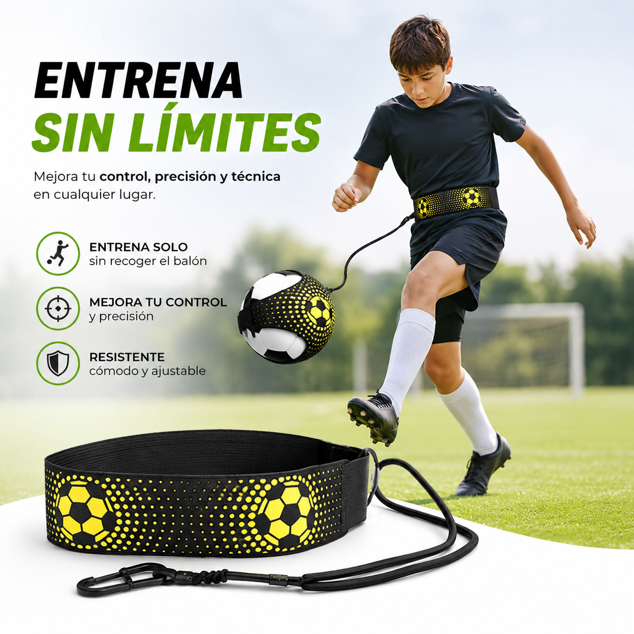 Entrenador De Patada De Futbol