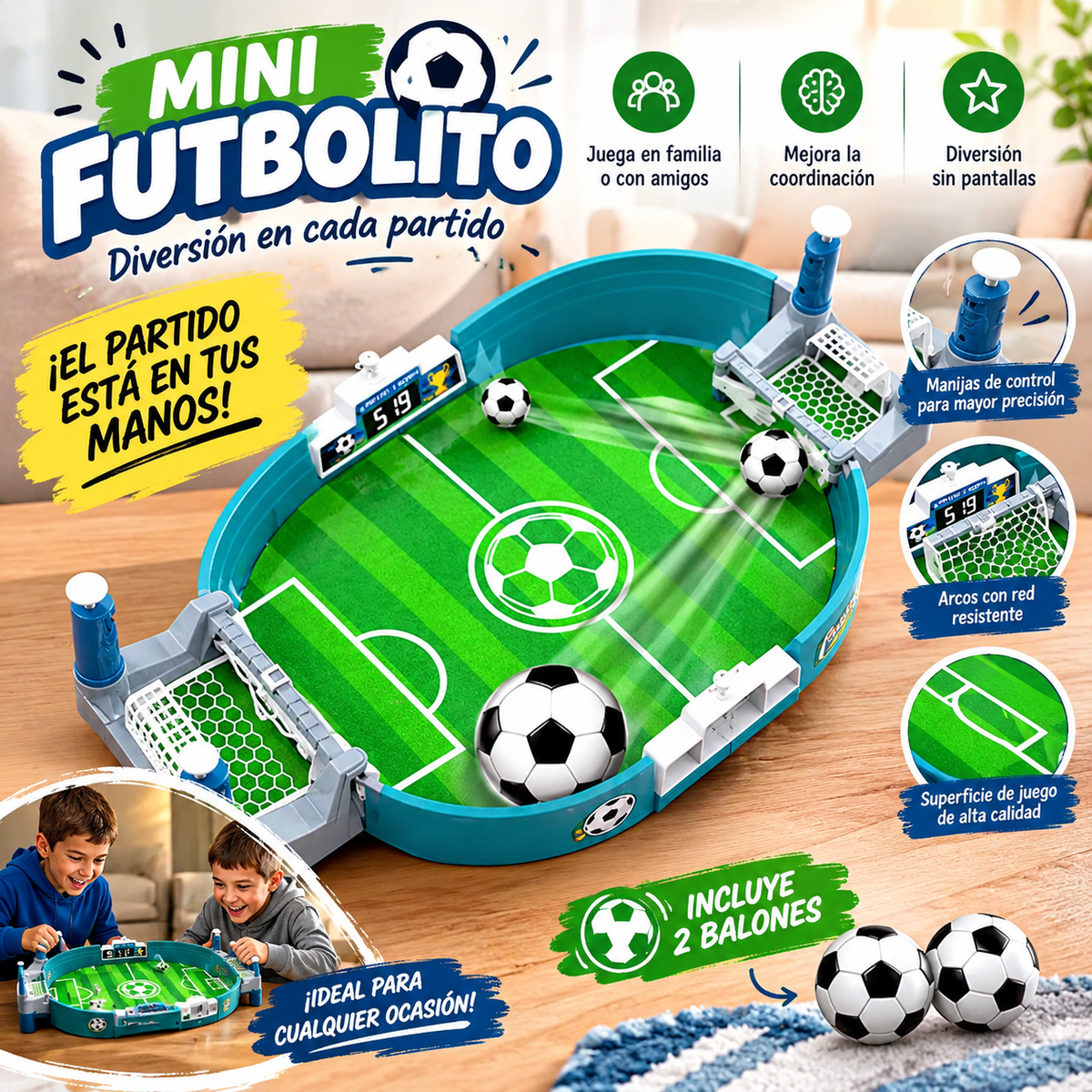 mini futbolin